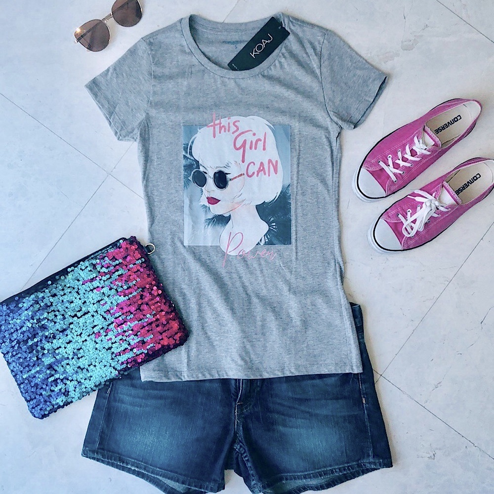 🧡NWT 100% Cotton Girl Power Tee